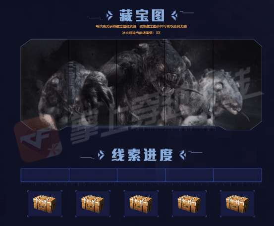 CF1月藏宝图活动怎么玩