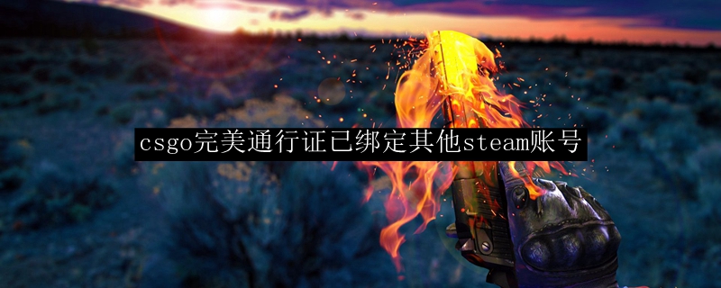 csgo完美通行证已绑定其他steam账号