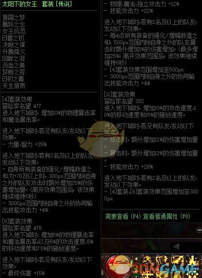 《DNF》巨龙的秘宝装备图鉴大全