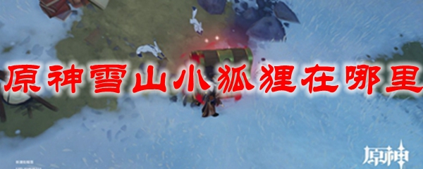 原神雪山小狐狸在哪里
