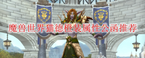 魔兽世界猫德橙装属性公函推荐