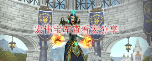《魔兽世界》宏伟宝库查看宏分享
