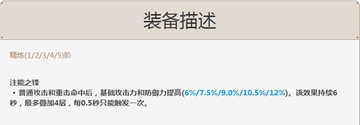 原神白影剑精炼属性