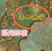 《魔兽世界》烁光林枝在哪