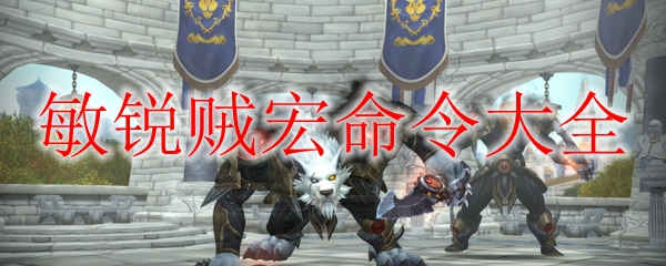 《魔兽世界》9.0敏锐贼宏命令大全