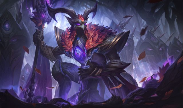 《LOL》永恒之森阿兹尔皮肤外观特效预览