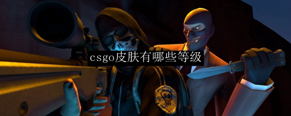 csgo皮肤有哪些等级