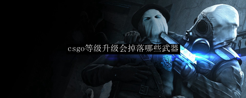 csgo等级升级会掉落哪些武器