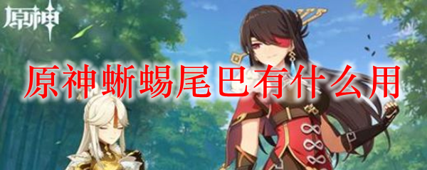 原神蜥蜴尾巴有什么用