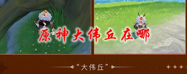 原神大伟丘位置在哪