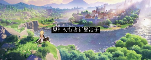 原神初行者祈愿池子