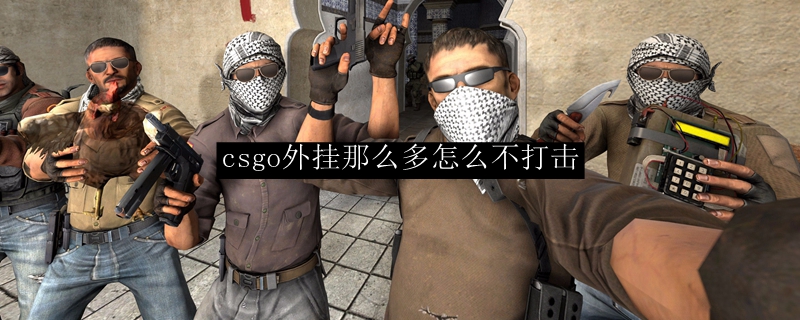 csgo外挂那么多怎么不打击