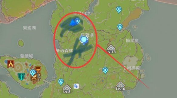原神苹果哪里最多