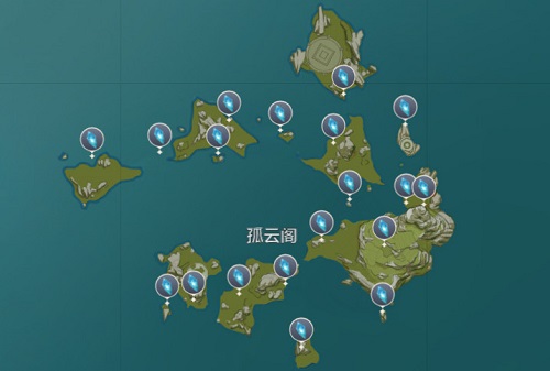 原神陨星碎屑位置在哪