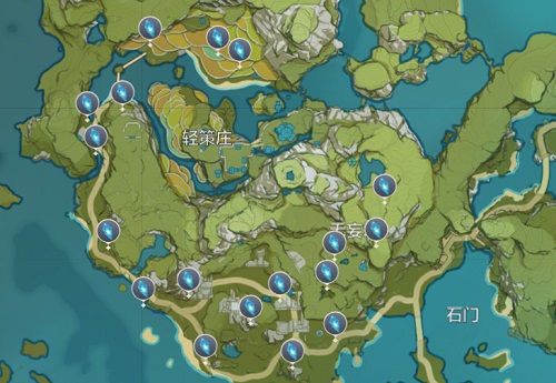 原神陨星碎屑位置在哪