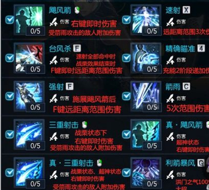 剑灵2021弓手加点推荐