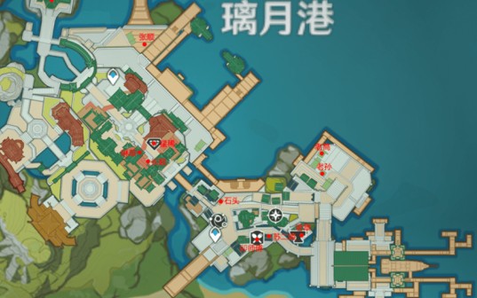 原神璃月杂货店在哪里
