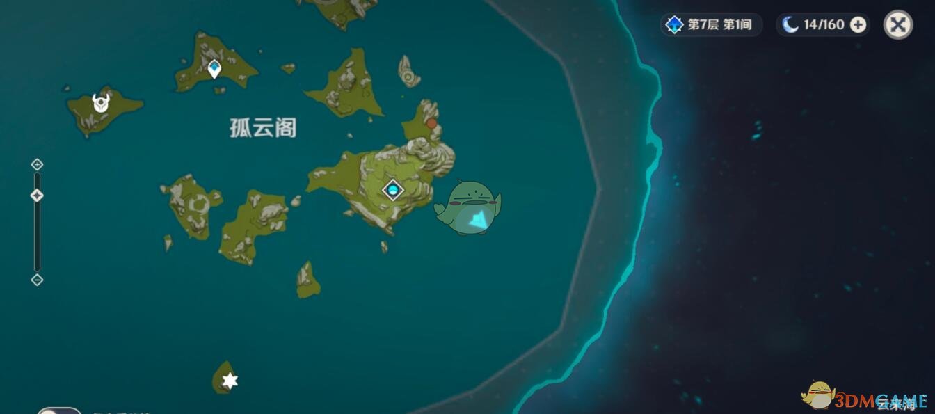 原神孤舰履孤云怎么去