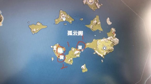 原神孤云阁遗迹宝藏顺序是什么 