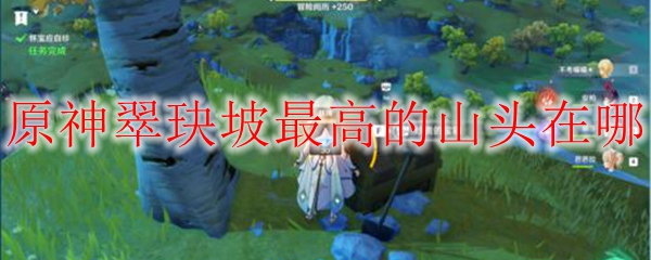 原神翠玦坡最高的山头在哪