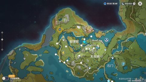 原神轻策庄瀑布密室怎么进