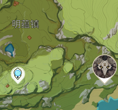 原神丘丘岩盔王在哪里