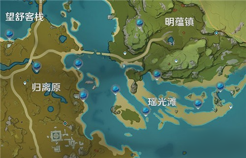 原神冰霜花在哪里