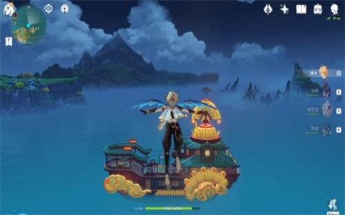 原神海上盛珠钿怎么上二楼
