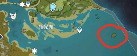 原神爱心岛在哪里