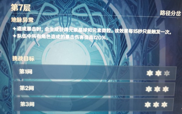 原神深渊七层怎么打
