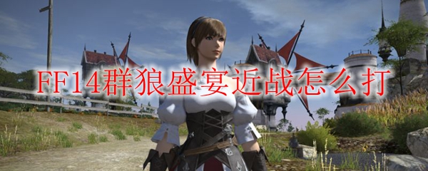 FF14群狼盛宴近战怎么打