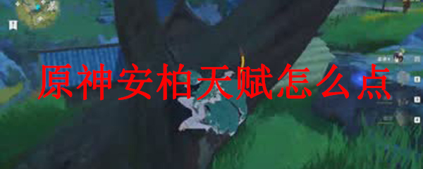 原神安柏天赋怎么点