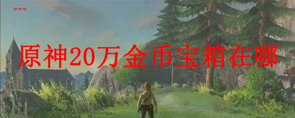 原神20万金币宝箱在哪