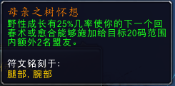 魔兽世界9.0奶德橙装选择