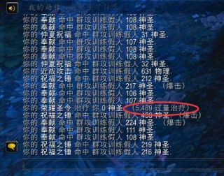 《魔兽世界》防骑法夜盟约技能测试