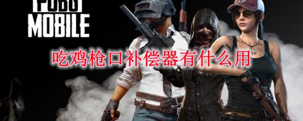 吃鸡枪口补偿器有什么用