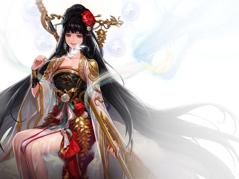《DNF》巫女三觉技能演示