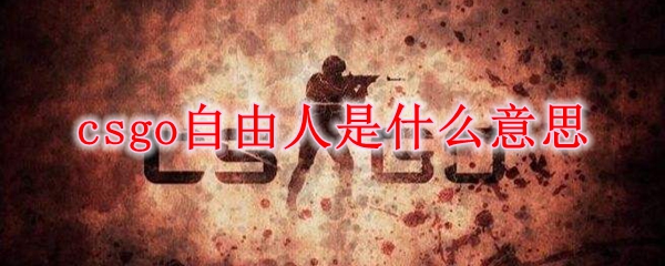 csgo自由人是什么意思