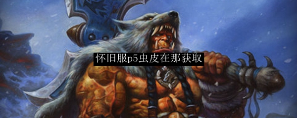 怀旧服p5虫皮在那获取