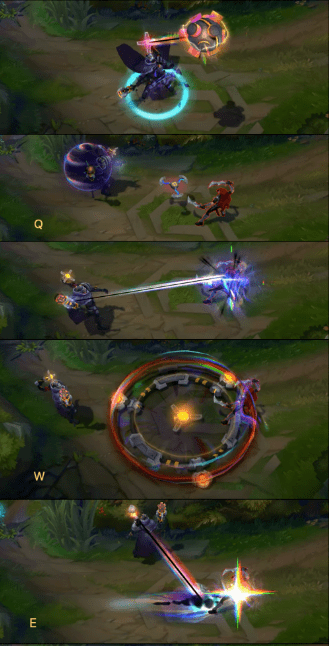 《LOL》灵能特工黑玫瑰维克托皮肤特效展示