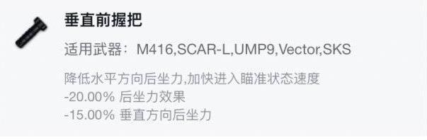 绝地求生握把怎么选