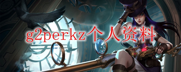 g2perkz个人资料