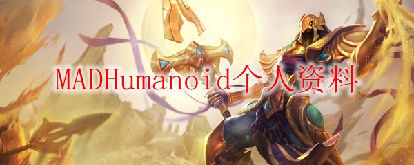 MADHumanoid个人资料
