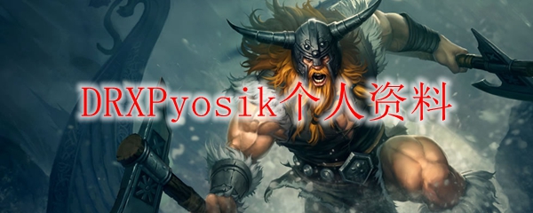DRXPyosik个人资料