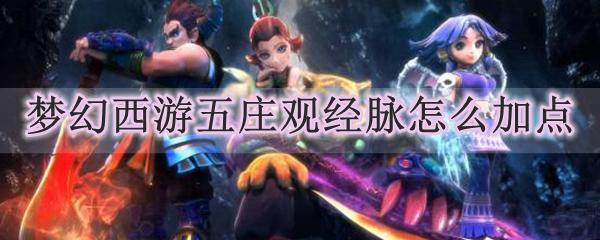 梦幻西游五庄观经脉怎么加点