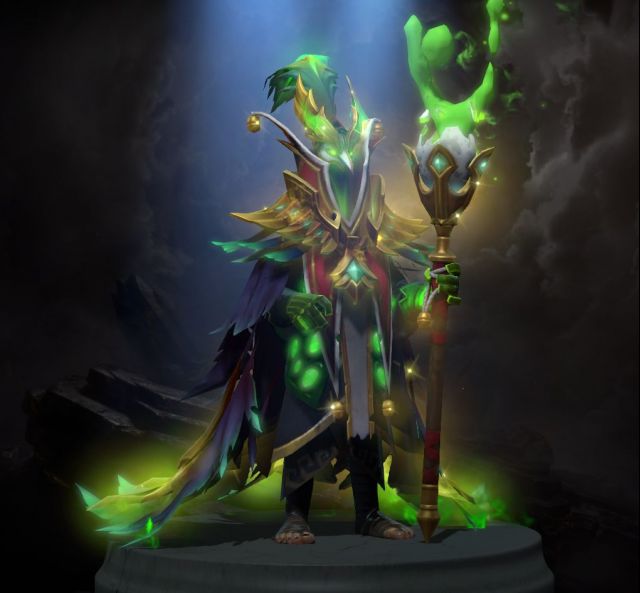 《DOTA2》TI10典藏宝瓶拉比克秘奥潜藏的狂欢套装外观