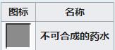 我的世界药水合成表图最新版