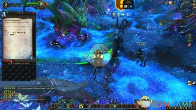《魔兽世界》炽蓝仙野练级路线介绍