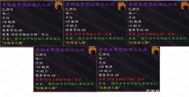 怀旧服青铜龙声望奖励
