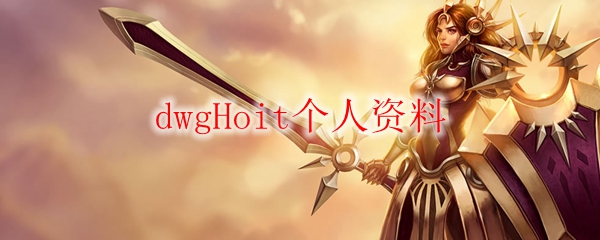 dwgHoit个人资料